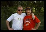 Dennis Knuth and Sherri in the summertime