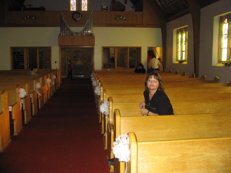 Sherri Mother of the Groom at the Rehearsal