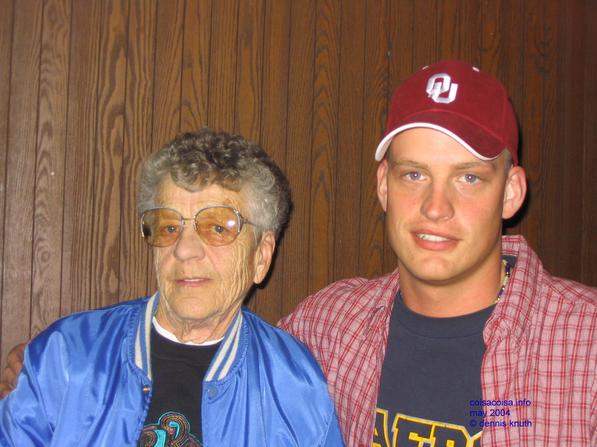 Nathan and Grandma Emogene