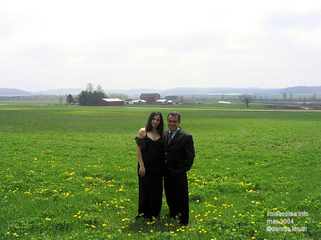 Dandelions and dairy with Helton and Patricia