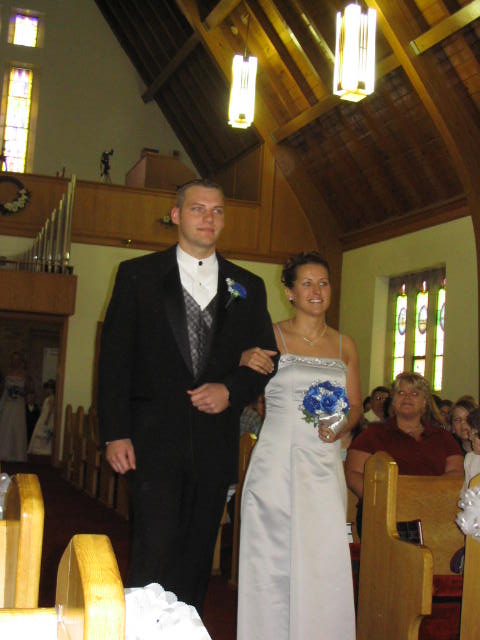 Brother Justin and Bridesmaid