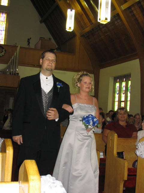 Close friends in the wedding