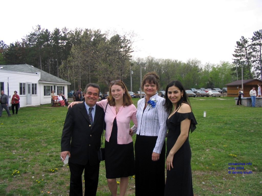Helton Julia Sherri and Silesia at the reception