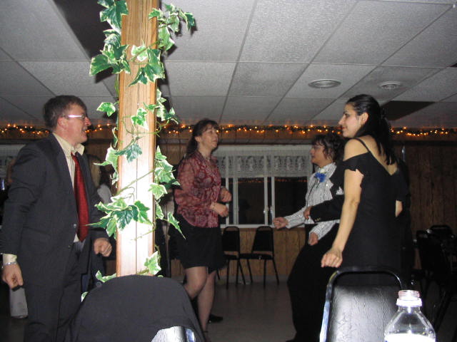 Dennis dances with Silesia