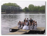 Wedding party on the Chippewa River
