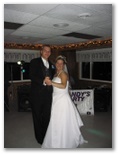 Brother Justin and the Bride Dancing
