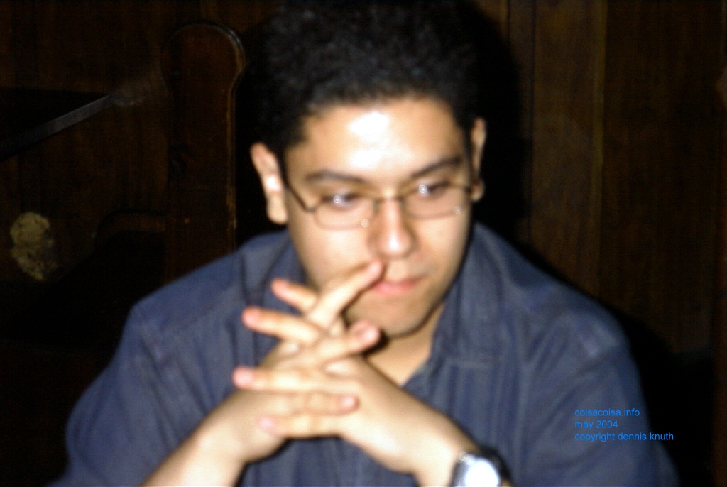 Raphael is pensive at Johns Street