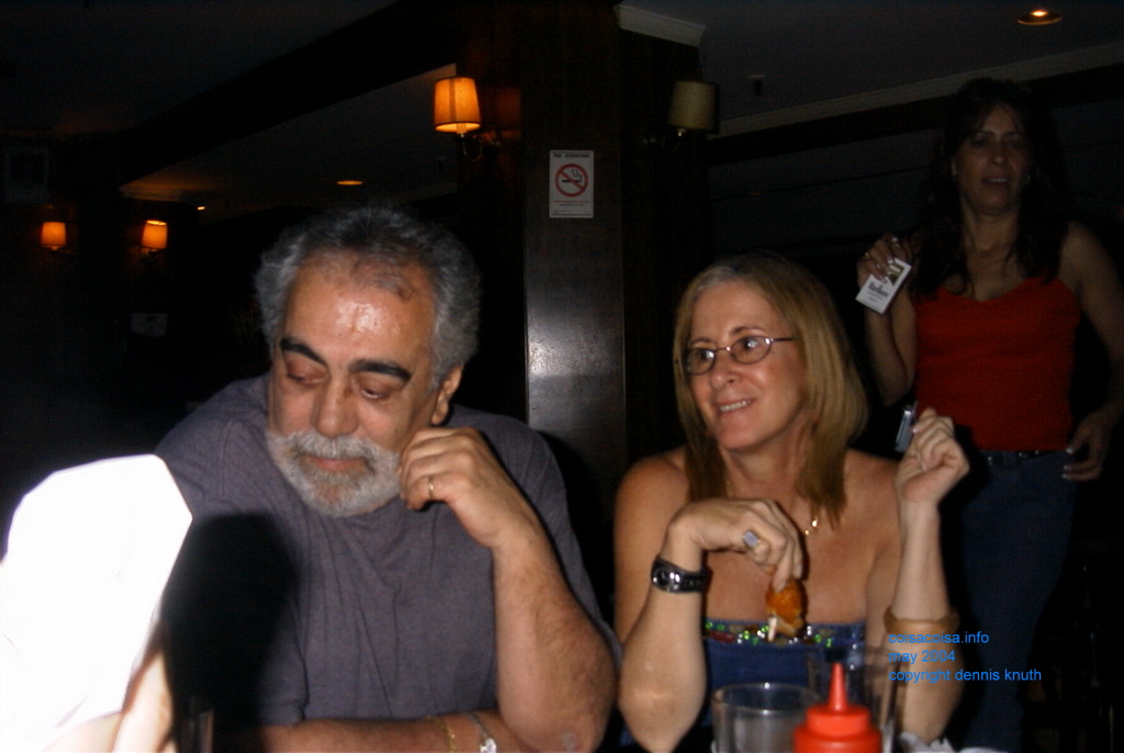 Rene looking away from Zilia