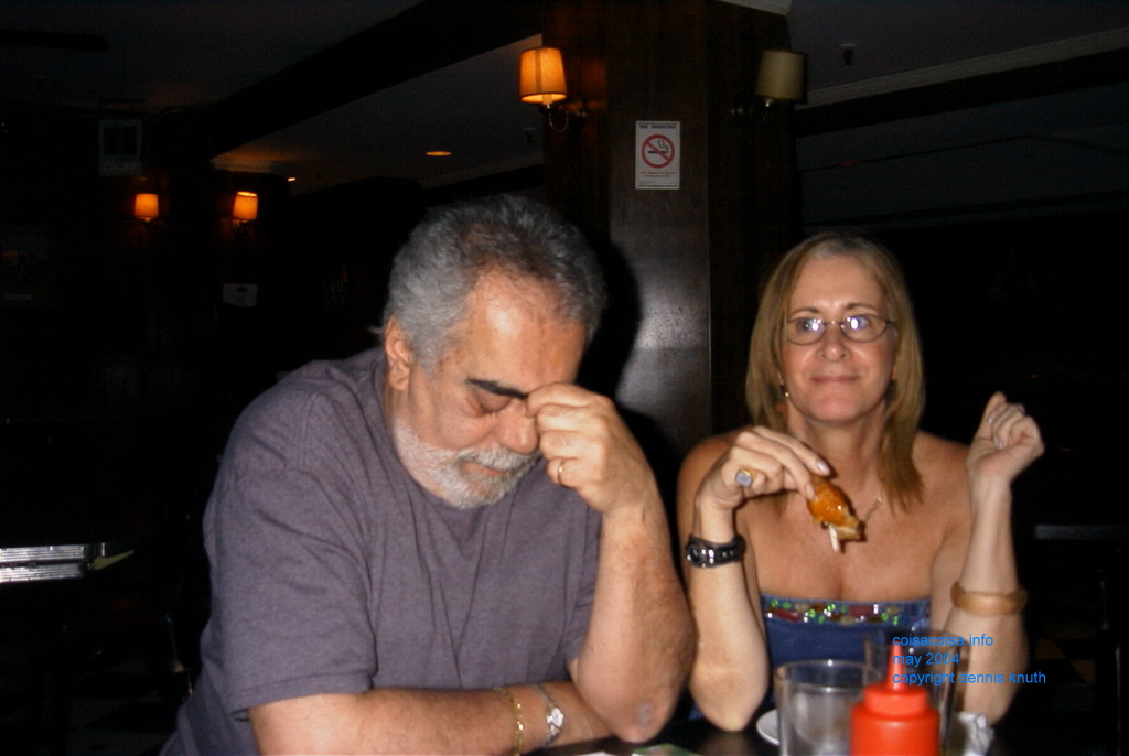 Exasperated Rene and Zilia