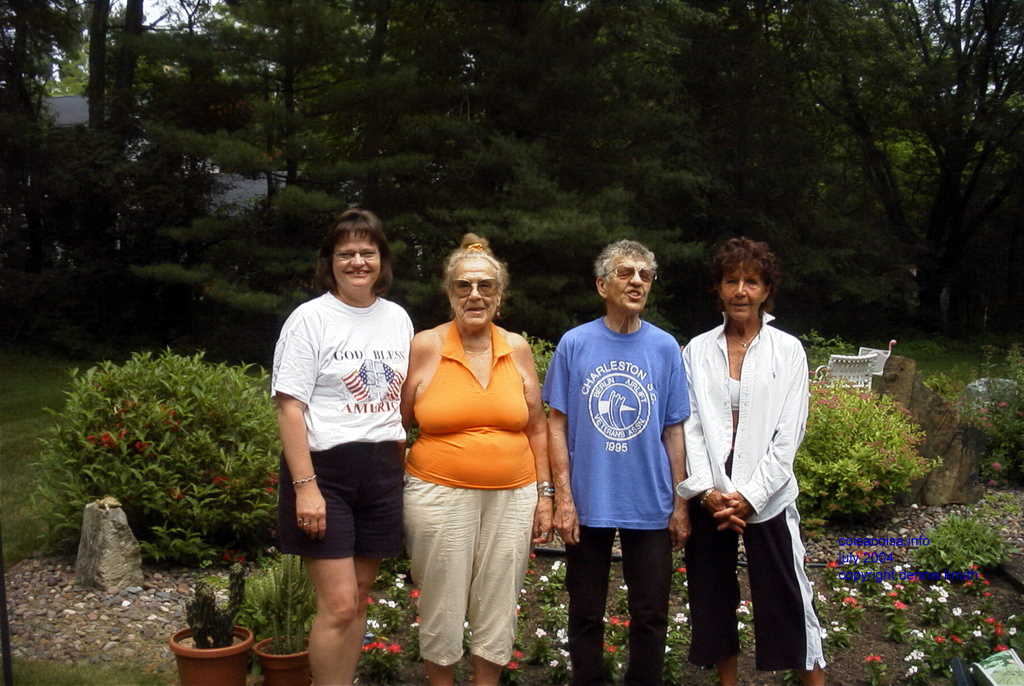 Sherri, Doris, Emogene and Jeanette