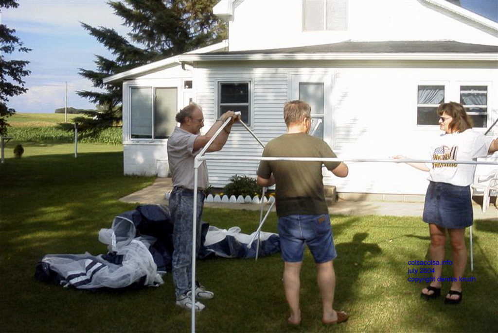 building a mosquito tent