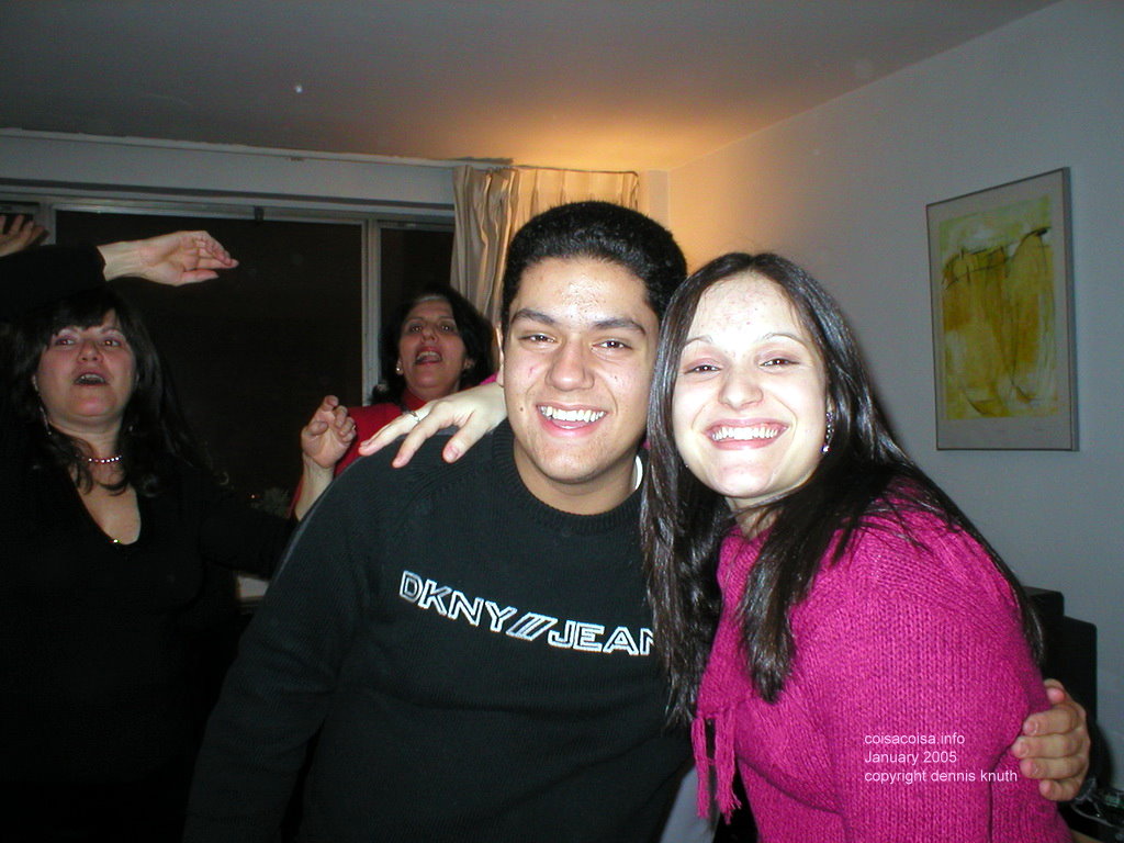 Raphael and Thacila enjoy