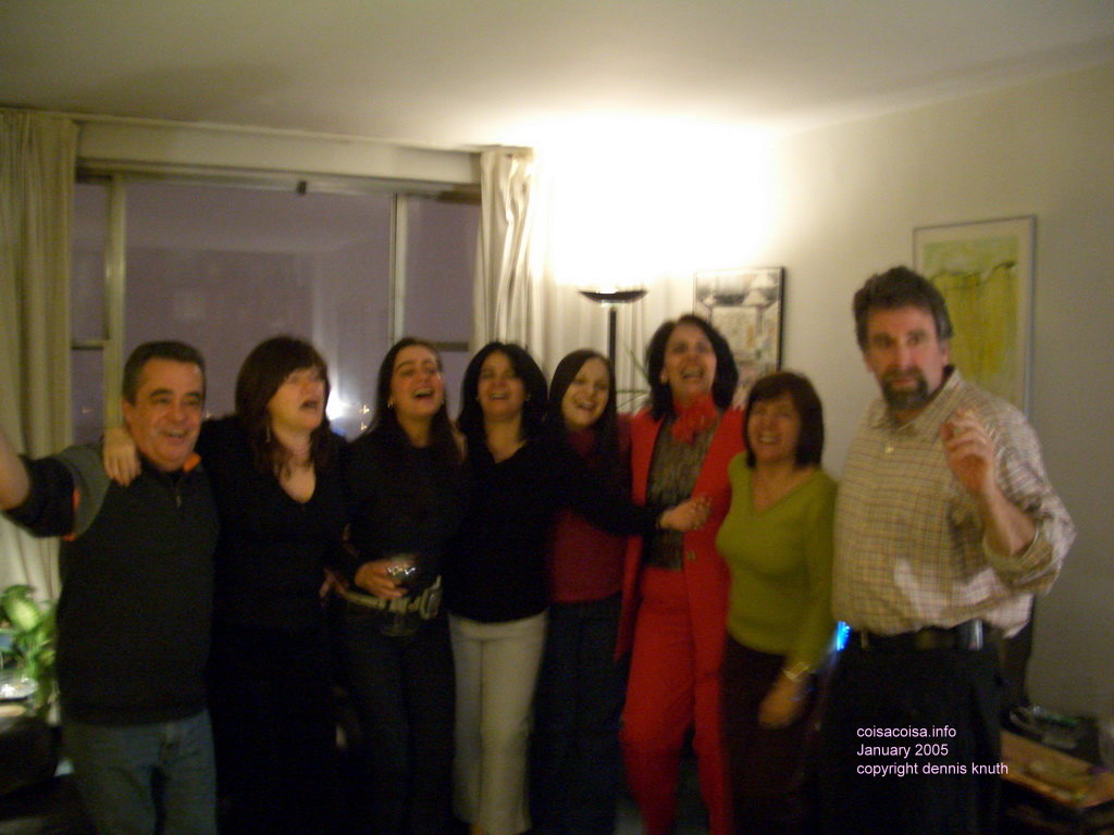 Helton Rose Miras Helenice Thacila Lea Heloisa and Adam Davis