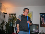 Singing his heart out