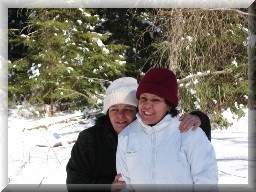 Helenice with Heloisa