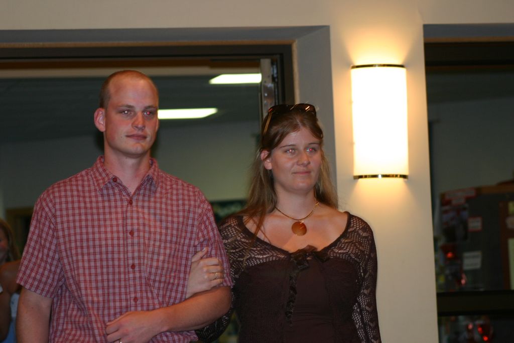 Justin's Brother Nathan and a bridesmaid