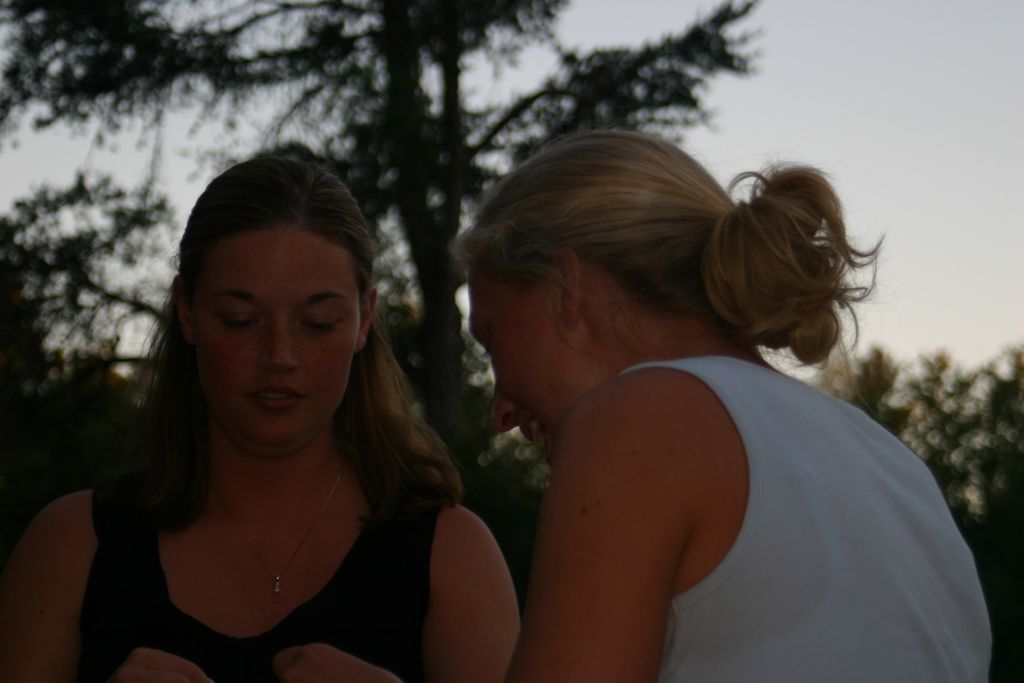 Julia and friend and jello