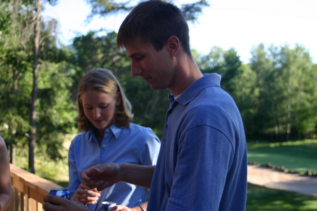 Groomsman and Bridesmaid