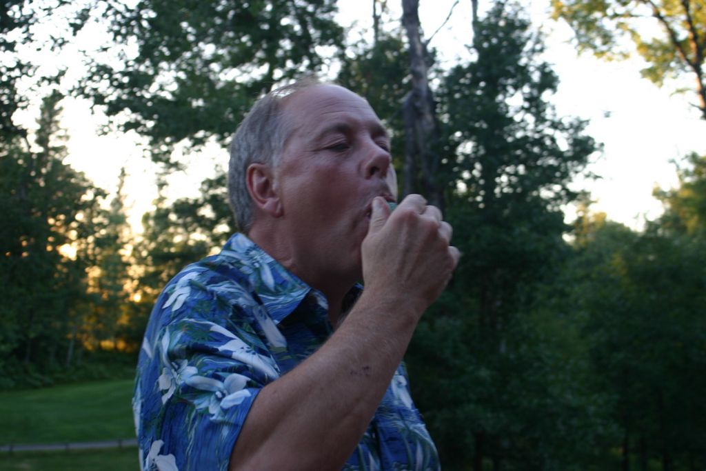 Julia's Dad does a Jell-O shot