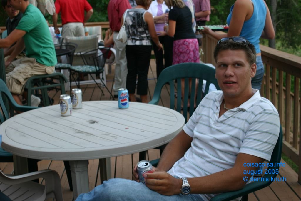 Lonely guest at the party