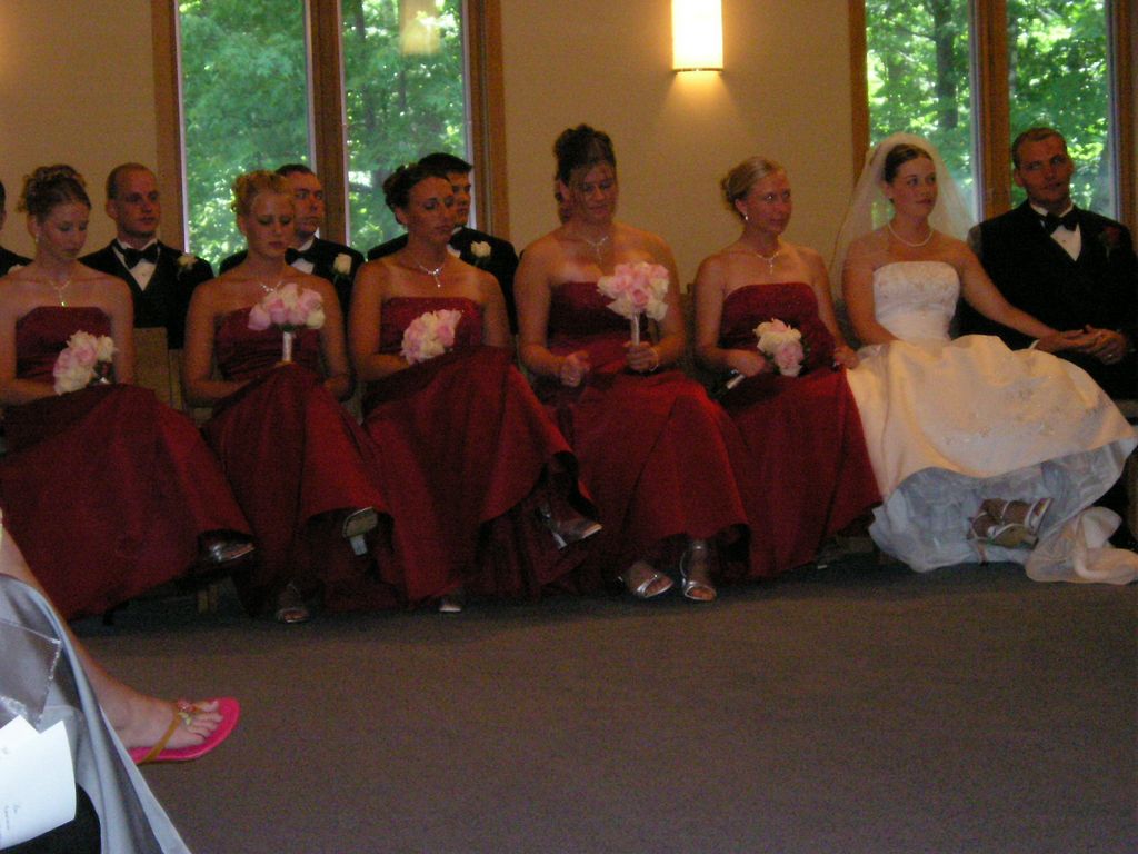 Julia and Justing Bridal Party 2005