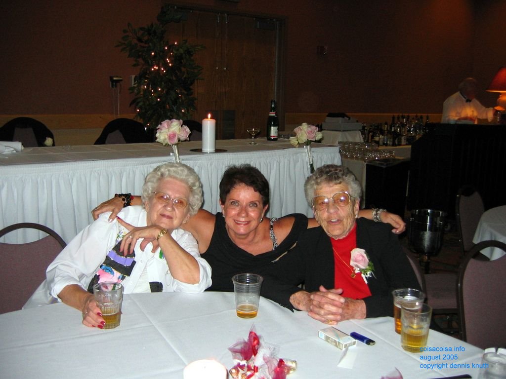 Janice Solie Knuth with Norma and Emogene