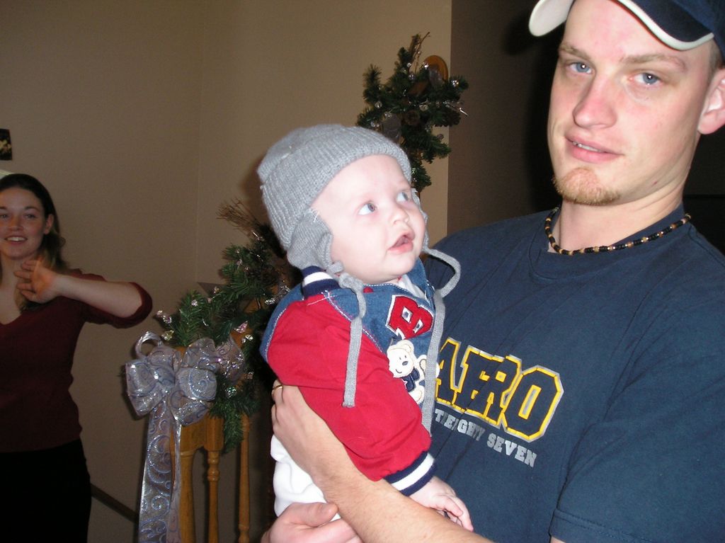 Pround father and son