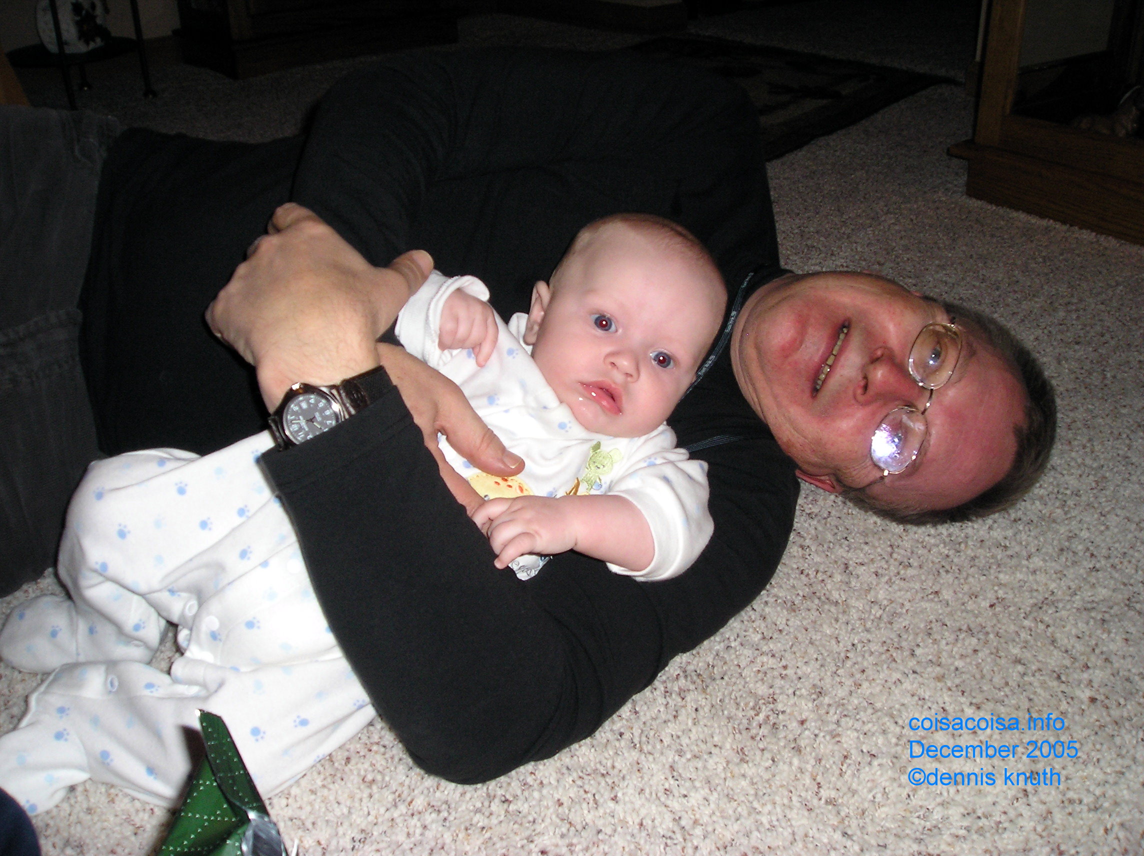 Dennis Knuth and Jared in Durand Wisconsin