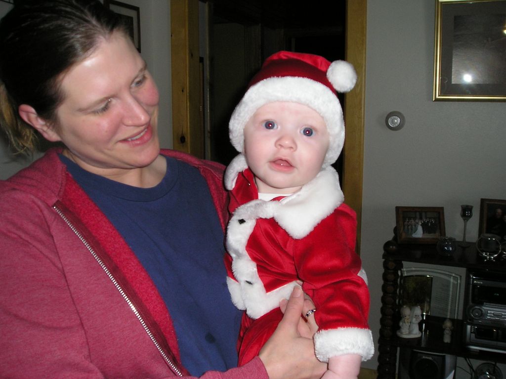 Mother Kelly and Baby Jared