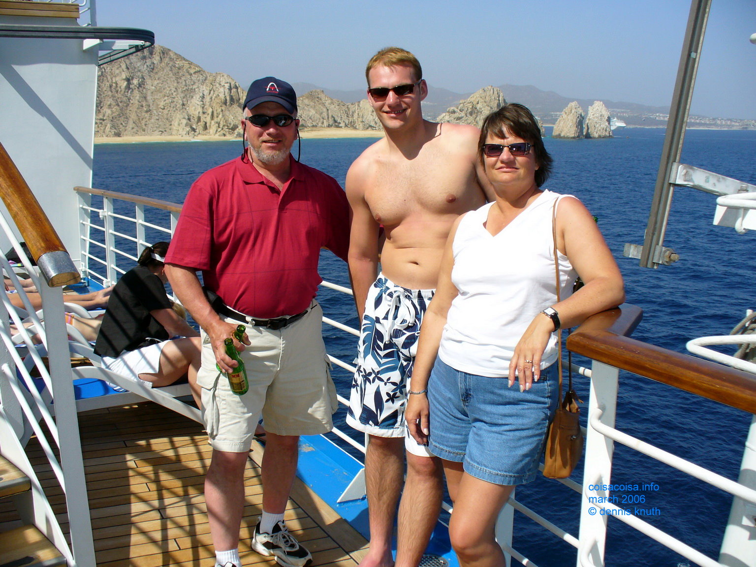 On deck with Sherri Gary and Justin