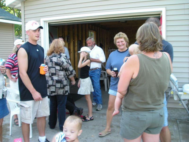 Friends and family gather to celebrate