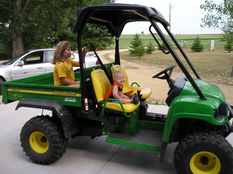 Smiling in excitement