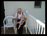 Playing with Great Grandpa John