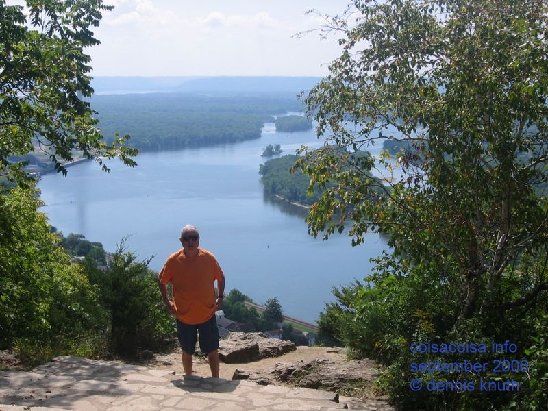 Muscio at the Mississippi River at Alma Wisconsin