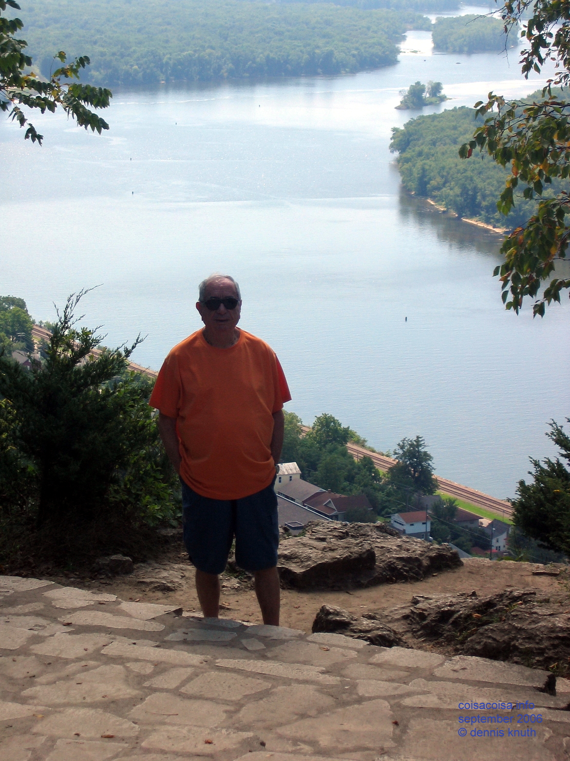 Mucio Lagas in Alma Wisconsin on the Vista Park