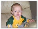 Little Green Bay Packer fan