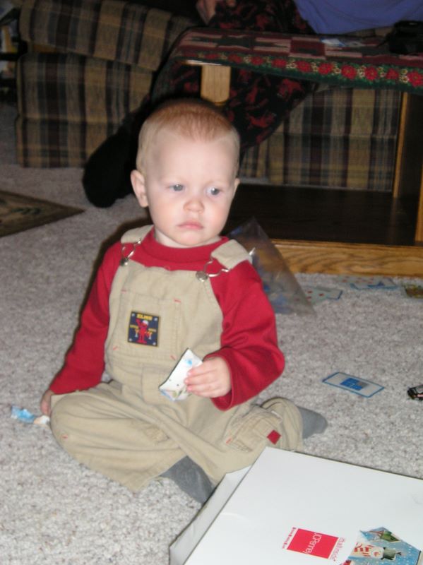 Jared thinking about Christmas