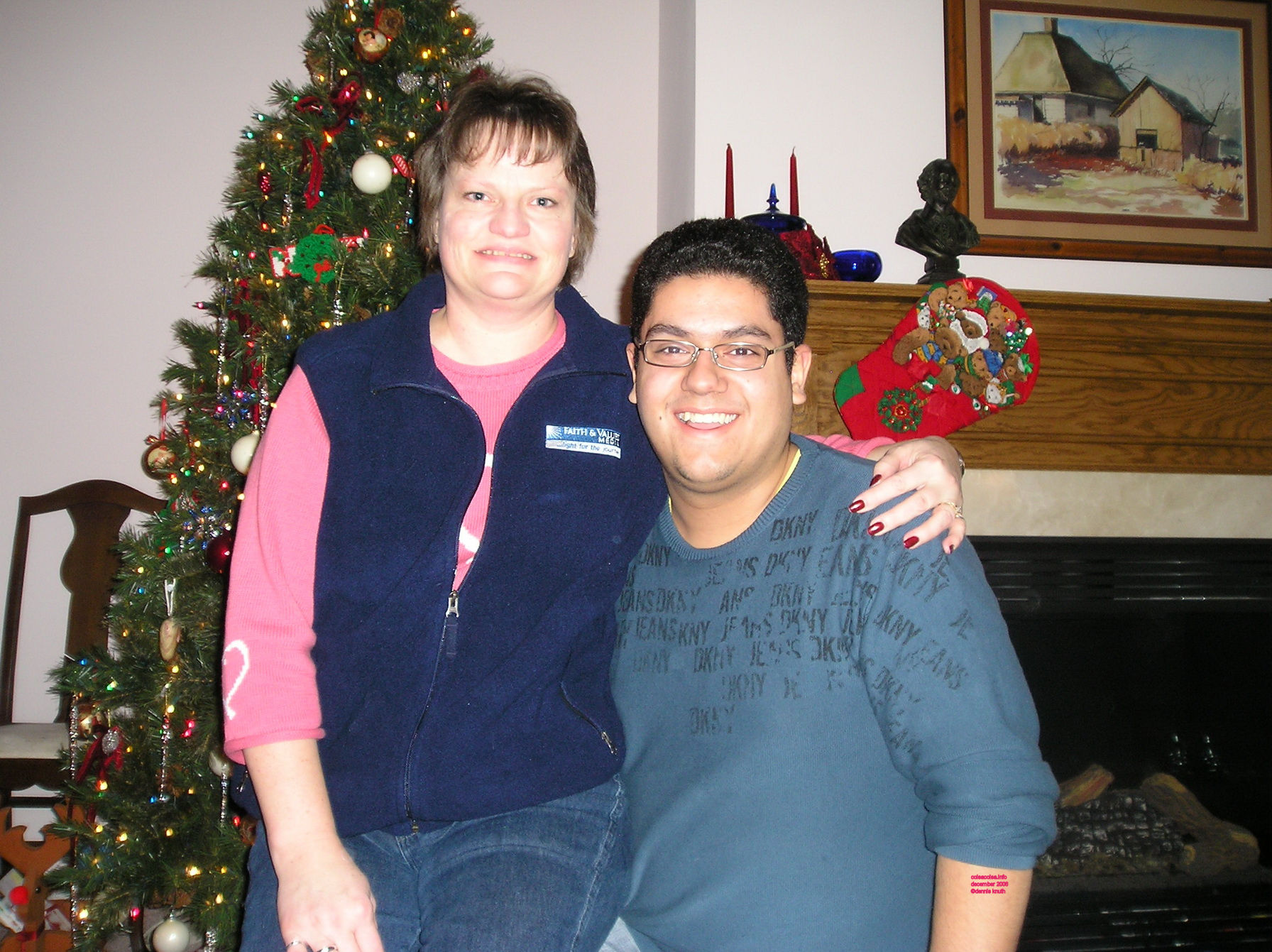 Raphael and Sherri at Gloria's