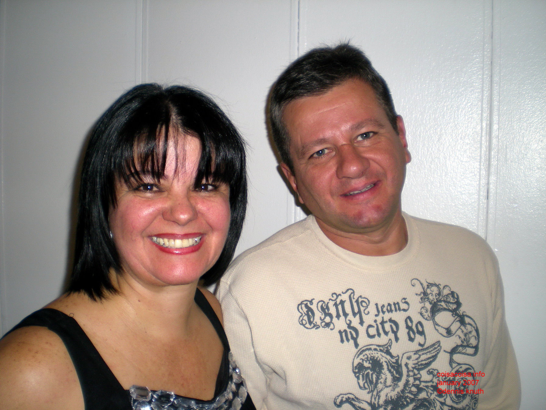 Helenice and her boy friend Lukas