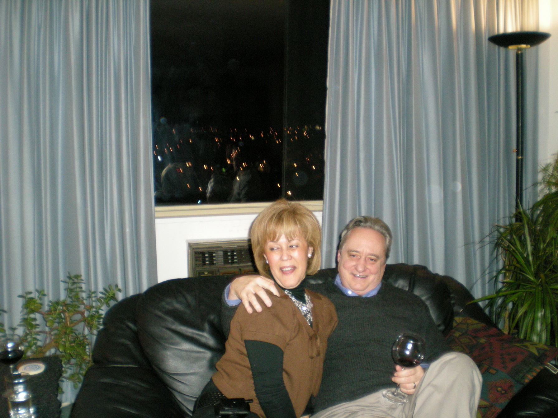 Yeda and Brian at Olga's Birthday Party