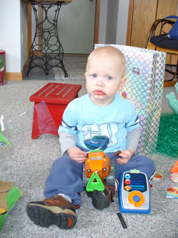 Jared pooped his pants and is about to cry