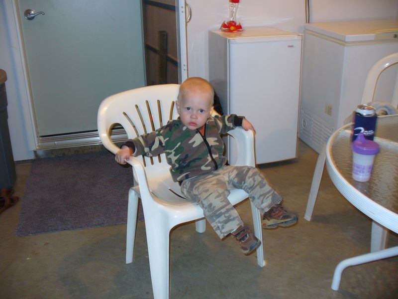 Jared on a lawn Chair