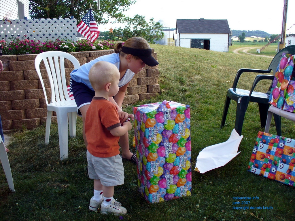 Jared and Kelsey decide which gift to open next