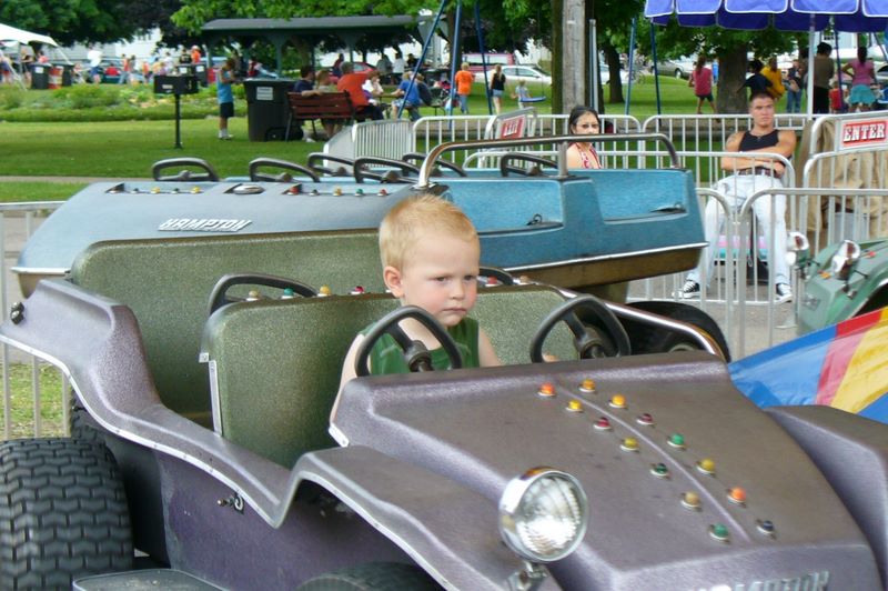 No frowning when driving