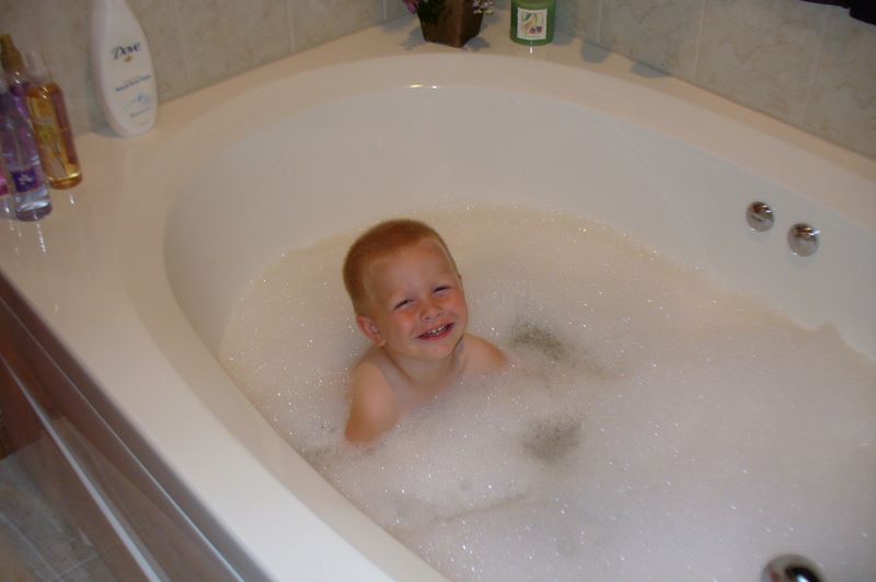 Taking a Bath in the Tub