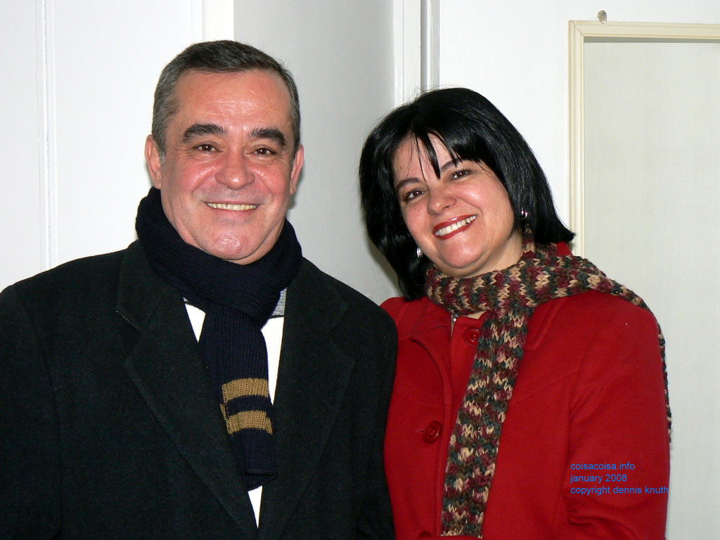 Helton and Helenice dress up for Church