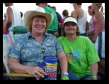 Karen and Sherri at Country Fest 2008