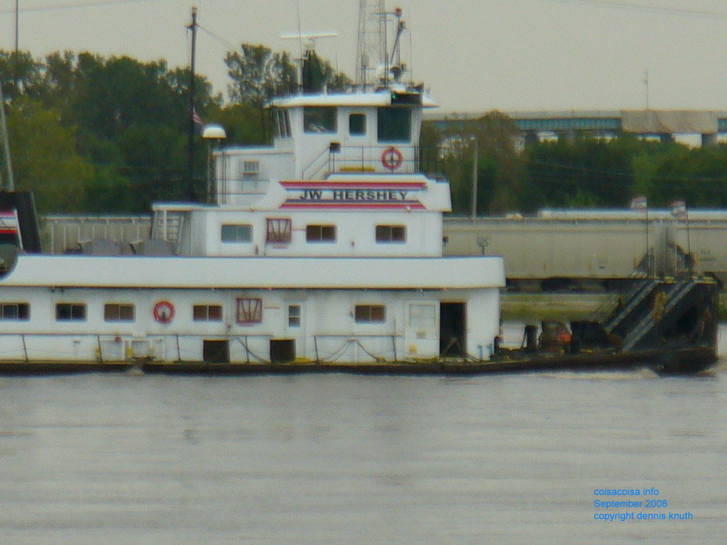 JW Hershey on the Mississippi