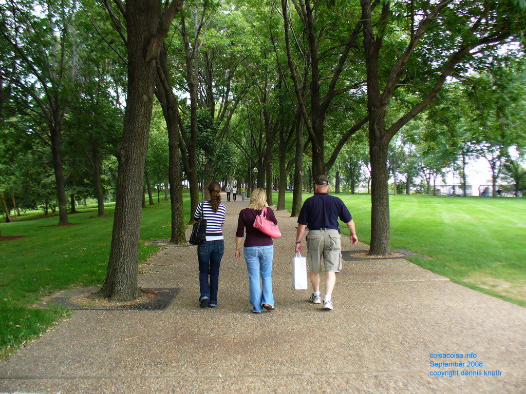 Backside leaving the Gateway Arch