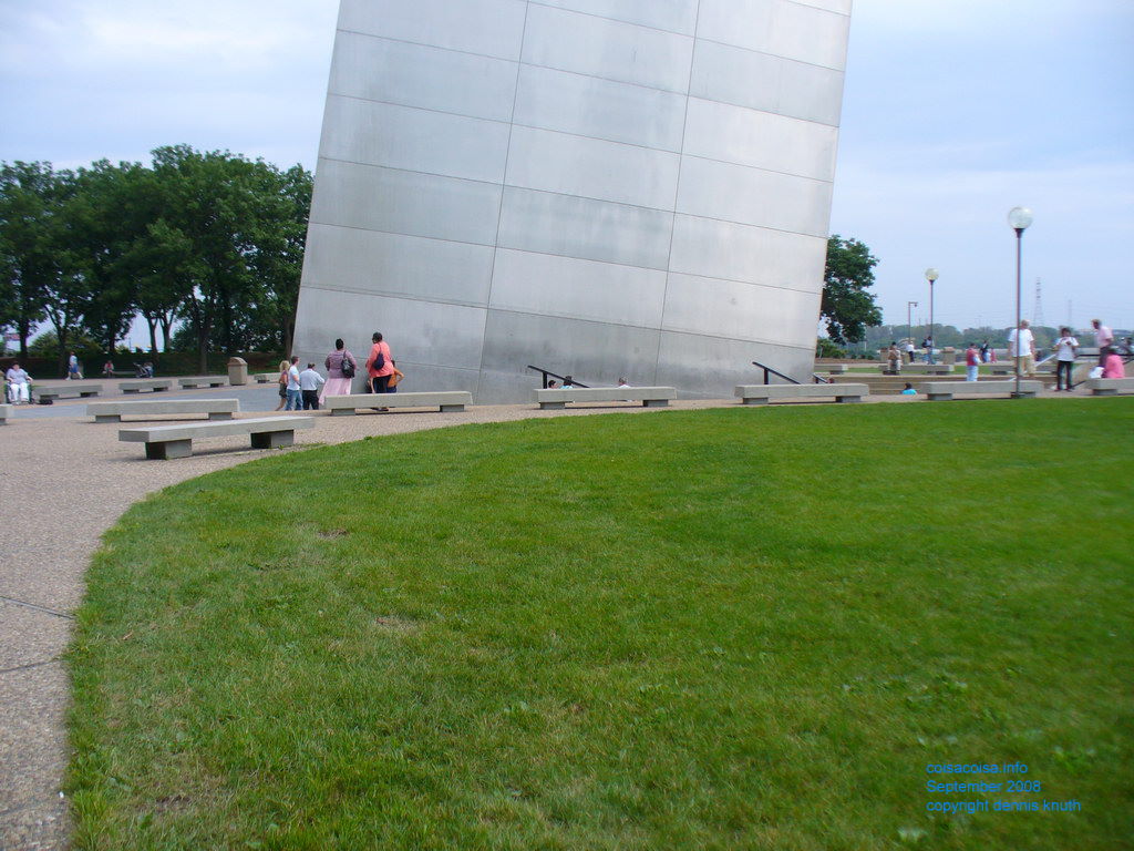 Massive Column of the Gateway Arch